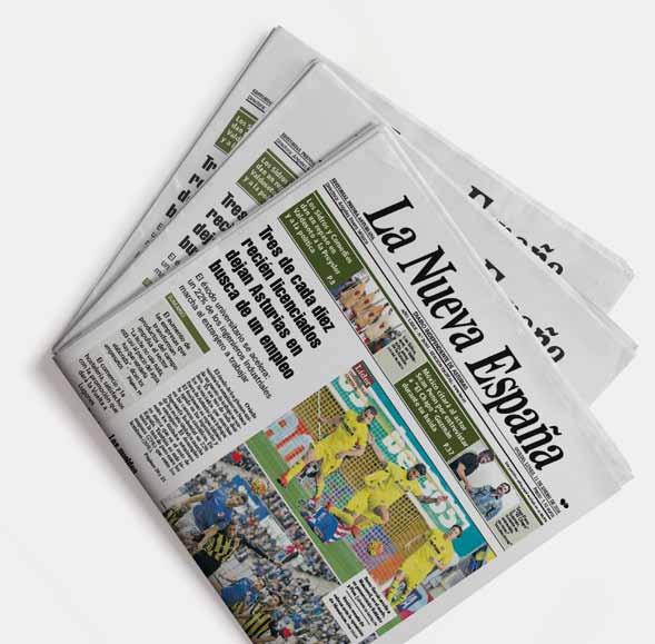 UNA MARCA CON MÚLTIPLES POSIBILIDADES Ranking de prensa en Asturias LA NUEVA ESPAÑA 325.700 EL COMERCIO-VOZ DE AVILÉS 152.500 MARCA 99.