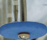 . Muelas con vástago Muelas con vástago mm superabrasivo azul Abrasivo sintético de dureza y poder de corte excepcionales.