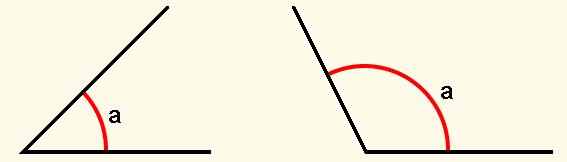 RECTAS Y ÁNGULOS 102.- Dibuja una recta, una semirrecta y un segmento 103.- Mide la parte coloreada de los siguientes ángulos e indica el nombre de cada uno de ellos. 105.