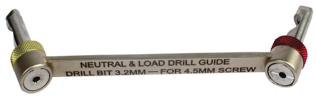 Neutral & Load Drill Guide, Large for 3.
