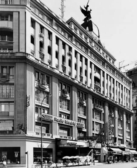 Cine Imperia l (Gran Vía, 32) Cine Imperial en el edificio Madrid- Paris Anteriormente se llamó