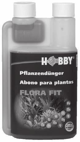 Se puede utilizar Flora Fit tanto de fertilizante semanal