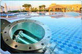 Sistema Ultravioleta Desde hace mas de dos años el PDM viene implantando en varias piscinas municipales un sistema novedoso y con mayor eficacia para el tratamiento de la calidad del agua de baño.