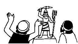 Idolatría en Israel durante la Época de los Profetas Visualiza un Templo Pagano! Imagina un templo pagano sobre una colina.