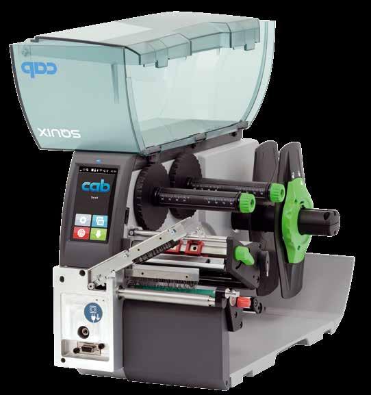 // MODELOS 7 Impresora de etiquetas serie MT El impresora textil También se pueden imprimir etiquetas o material continuo en carretes o bobinas.