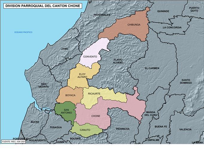 1% del territorio de la provincia de MANABÍ (aproximadamente 3.1 mil km2).