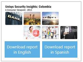 La seguridad de la información es y seguirá siendo un tema prioritario para los consumidores UNISYS SECURITY INSIGHTS COLOMBIA Consumidores colombianos sienten que las empresas de telecomunicaciones