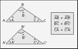 son igules. urto criterio: os triángulos que tienen dos ldos y el ángulo opuesto l ldo myor respectivmente igules, son igules. JIIOS OUSTOS 1.