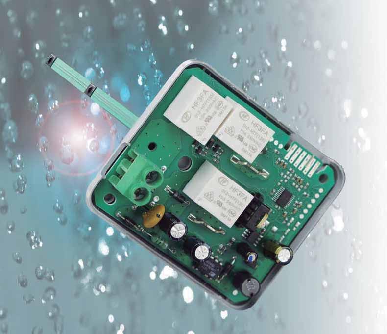 Todos los termos ECO EVO incorporan el termostato avanzado CoreTech compuesto de una doble sonda que realiza la lectura de las temperaturas y una tarjeta electrónica