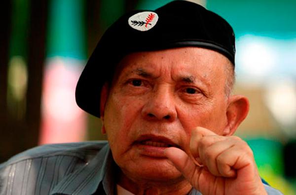 www.juventudrebelde.cu El comandante de la revolución nicaragüense Tomás Borges era el único sobreviviente de los fundadores del Frente Sandinista de Liberación Nacional. Autor: www.