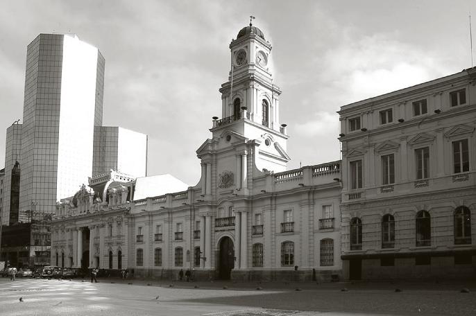 PALACIO DE LA REAL AUDIENCIA Arquitecto: Juan José de Goycolea y Zañartu. El edificio data de 1808.