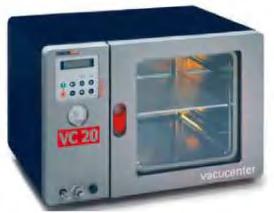 ESTUFAS Vacucenter De +5 C por encima del ambiente a 200 C VC 20 / VC 50 Estufa de vacio Las estufas de vacio VacuCenter VC 20 y VC 50 representan la solución ideal para la oxidación de sustancias