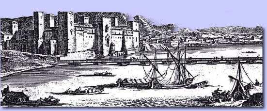 Castillo de San Jorge: Ya en época de los visigodos se construye una fortificación en esta margen del rio para defensa de Spalis (nombre de Sevilla en época