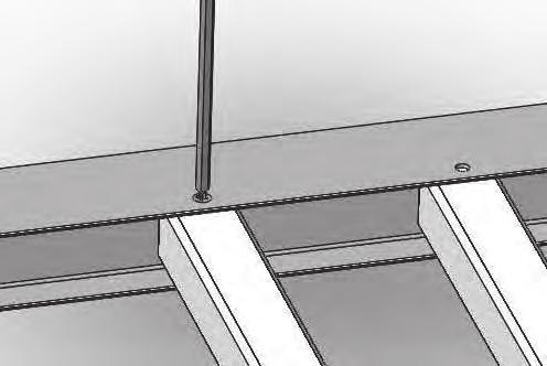 Instrucciones de instalación para las barandillas Symmetry - en ángulo 9 11 Coloque con firmeza la parte superior de los balaustres contra el interior de