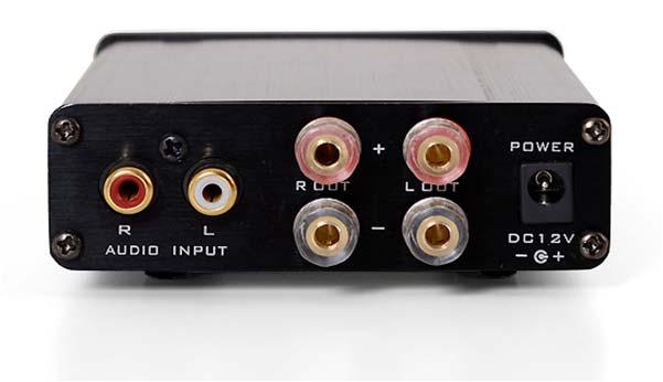AMPLIFICADORES STEREO DYNAVOICE Mini Amplificador digital stereo 2 x 20W ref. D AMP2 Amplificador stereo. Clase D.