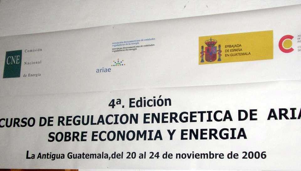 Guatemala, del 20 al 24 de noviembre de 2006, con el titulo Economía y Energia, contó con la participación de la mayor parte de países de America