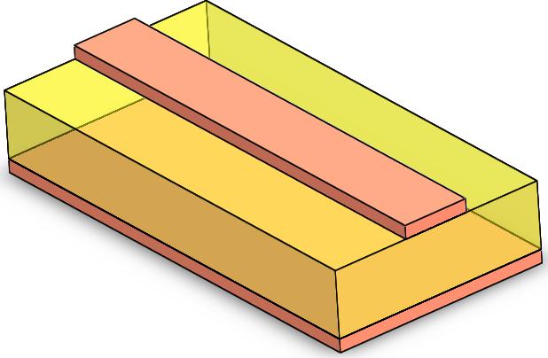 8 se presenta la geometría de una línea de microcinta. h Figura 1.8 Geometría línea de transmisión microstrip o microcinta, basado en [8] Donde: w Ancho de la cinta conductora.
