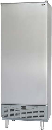 bandejas fijas del congelador: 175 mm. por EDs en puerta de vidrio. R500 MIX Descongelación automática. Evaporador ventilado. C500 MIX Descongelación manual. Evaporador estático.