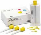 GI-MASK KIT DE INTRODUCCIÓN Suministro: Gi-Mask Base de 150 ml, Activador 18 ml, Separador universal 50ml, 20 puntas aplicadoras y Accesorios. Ref. H00227 99,60 GI-MASK REPOSICIÓN Ref.