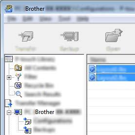pdz) Para crear un archivo en un formato que P-touch Transfer Express pueda usar, guarde la plantilla pdz).