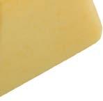 Ref. 13006 MANDARINA Trufado de cobertura blanca con pulpa de mandarina natural. Moldeado con cobertura blanca. Ref.