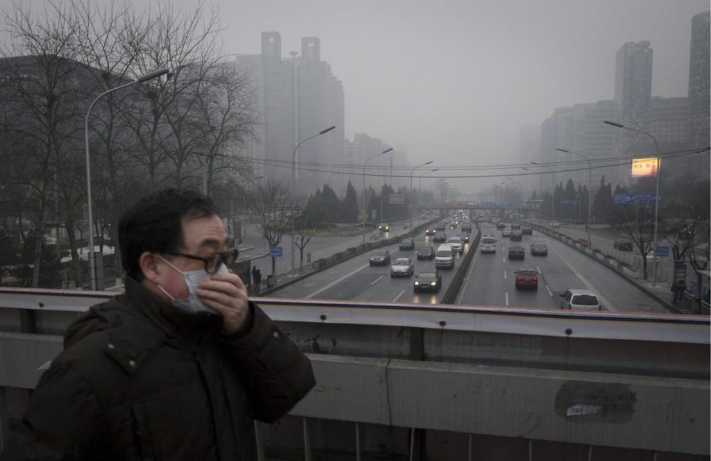 Imagen 6. Contaminación atmosférica en China. Imagen 7.