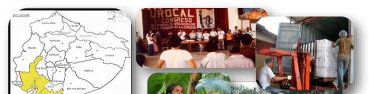 UROCAL(Ecuador) Nace en 1974 en el contexto de los procesos de reforma y legalización de tierras agrarias en Ecuador.