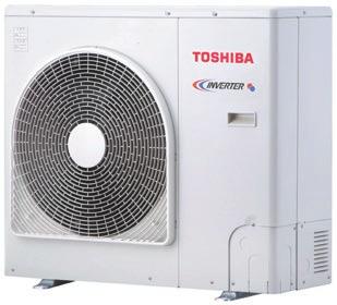 WINDBOX M,G DX-TO Cortinas De Aire De Alto Ahorro Energético Para Bombas De Calor TOSHIBA (1:1) Características Cortina de aire con bomba de calor de alto ahorro energético: Reducción de hasta el 70%