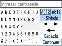 7. Si ve la siguiente pantalla, ingrese la contraseña de su red inalámbrica (o el nombre de la red y luego la contraseña).