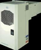 Ejemplo de instalación Características Refrigerante R404A. Compresor hermético alternativo. Presostatos de alta y baja presión.