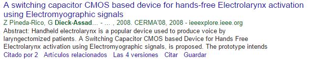 , A switching capacitor CMOS based device for hands-free