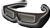 Accesorios opcionales Gafas 3D Gafas 3D TY-EP3D20E (1 paquete incluye 2 pares