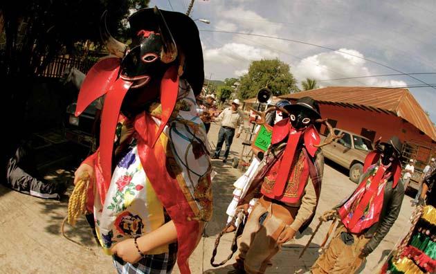 - Demostración de comparsas y concursos de huehues o coles en diversas localidades; las más vistosas son en San Martín Chalchicuautla, San Vicente Tancuayalab, Tampamolón