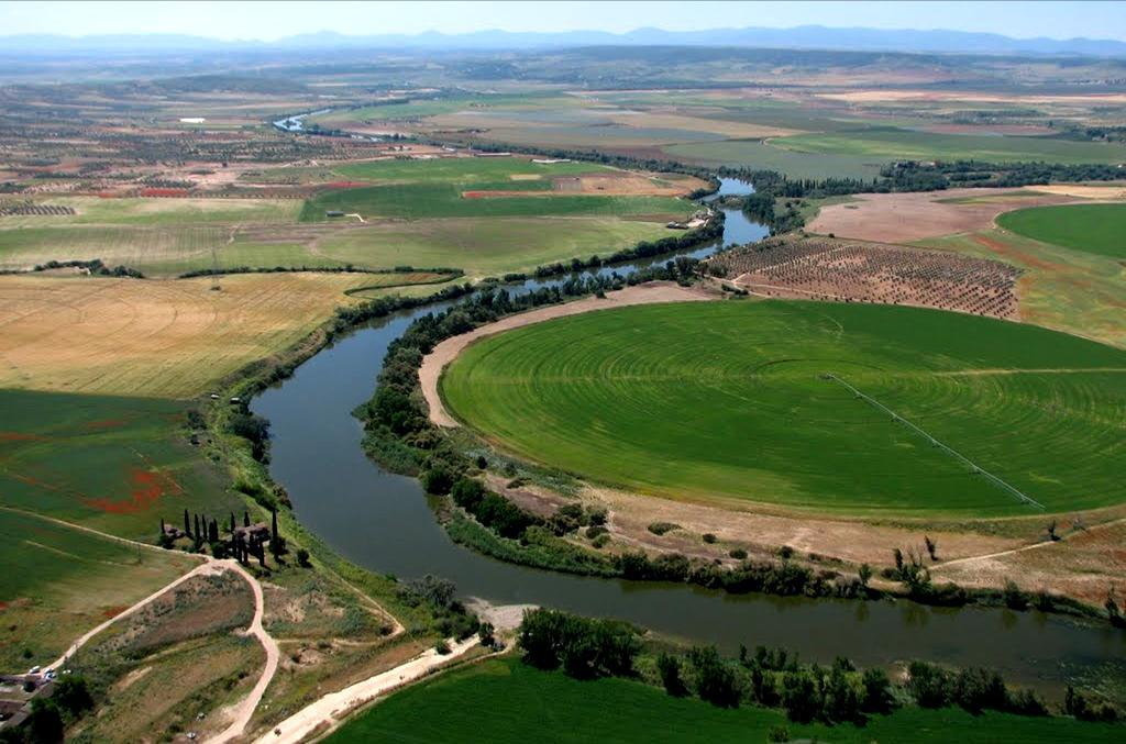 Meandros y vega del Río Tajo- Vado de Meseguer-, cerca de