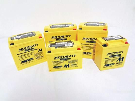 baterías MOTOBATT Batería AGM REPLACES YB12BB2, YTX12BS, YTX14BS, YTX14HBS, YTX14LBS, KMX14BS. TRX250 RECON 97-12, GSXR 1000 01-04 MBTX12U $1,367.64 $1,179.