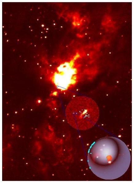 La noticia sobre el descubrimiento de una burbuja de vapor de agua que eyectó una estrella muy joven causó gran efecto entre la comunidad astronómica, no porque fuese de vapor de agua, sino por la