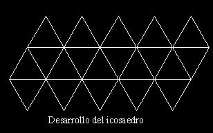 lados para que cierre el Octaedro. 38.1.4. Dodecaedro Tenemos el dodecaedro de la figura el desarrollo del mismos serán doce pentágonos de lado l.
