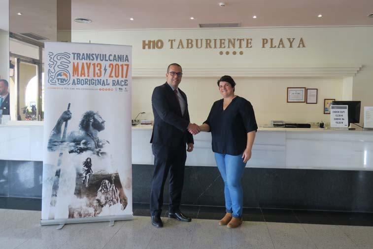 El H10 Taburiente Playa, hotel oficial de Transvulcania 2017 Transvulcania Naviera Armas 2017 y el grupo hotelero H10 Hotels han alcanzado un acuerdo para que el H10