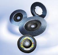 Discos abrasivos de láminas Indicaciones de aplicación Los discos abrasivos de láminas KLINGSPOR han encontrado, desde su introducción en el mercado, aplicaciones útiles y económicas en muchos campos