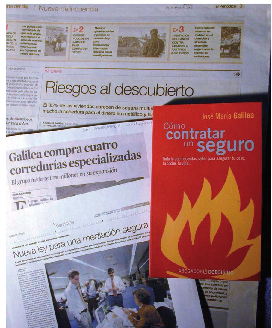 Dossier de Prensa El Grupo Galilea es requerido frecuentemente por los medios de comunicación: diarios, radio y TV, para tratar temas relacionados con