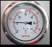 5.4. Dispositivos de regulación de presión (16122-4 apartado 4.5.4) Se utilizara un manómetro de referencia.