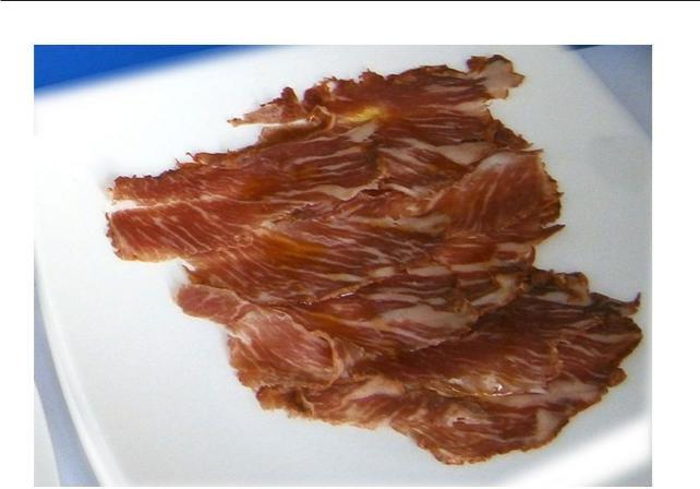 PresaIberica Semicurada El mejor carpaccio de carne La elaboración de nuestra Presa Ibérica Semicurada parte de la selección más