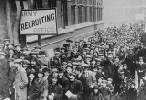 En vísperas de la guerra todos los ejércitos reforzaron sus efectivos Oficina de reclutamiento británica El ejército alemán pasó de 621.000 