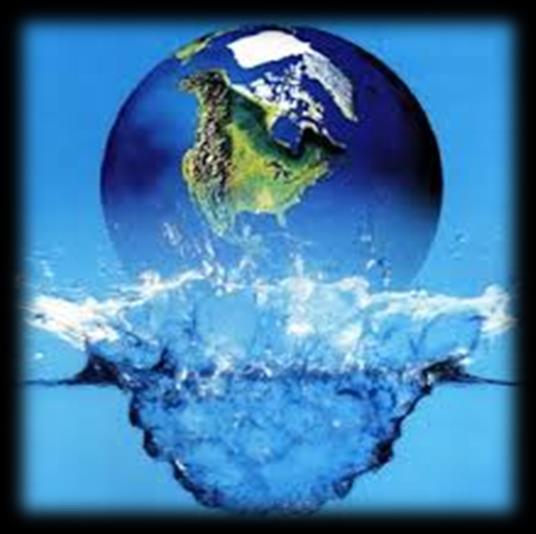 El agua cubre 3/4 partes (71%) de la superficie de la Tierra.