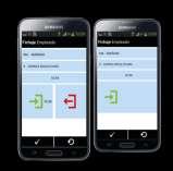 Dispositivos para fichajes: Fichaje con SmartPhone: Disponemos de dos opciones de aplicación: Tanto el fichaje como la gestión de servicios, puede realizarse a través de Smartphones.