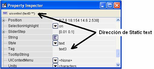 Así, al añadir pushbutton, tenemos el siguiente código: function pushbutton1_callback(hobject, eventdata, handles) % hobject handle to pushbutton1 (see GCBO) % eventdata reserved - to be defined in a