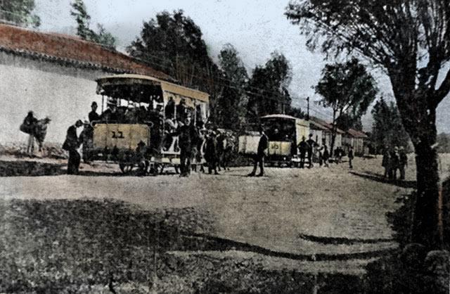 COCHES EN FLOTA DE TRANVIAS 1892 Había cláusula de exclusividad para el tranvía En 1892