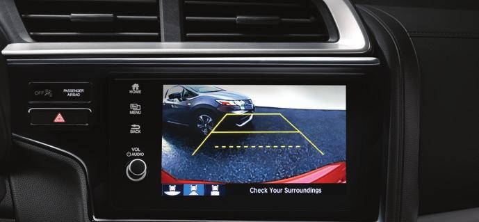 HONDA LANEWATCH4 MULTI-ANGLE REARVIEW CAMERA5 Just signal right and a small camera Get a better look at what s behind you with a Multi-Angle Rearview Camera that offers three different views: normal,