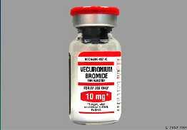 Anestesia Relajante muscular(liofilizado) Vecuronio 10mg(Norcuron) Viales de 10 mg.