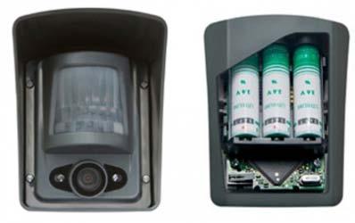 Intrusión DCV250 Cámara exterior El DCV250 es un sensor de movimiento infrarrojo pasivo, una cámara vídeo